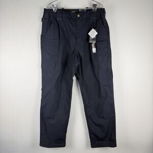 NEW 5.11 Tactical Taclite Pro Pants Mens 36x32 Dark Navy Cargo Ripstop 74273